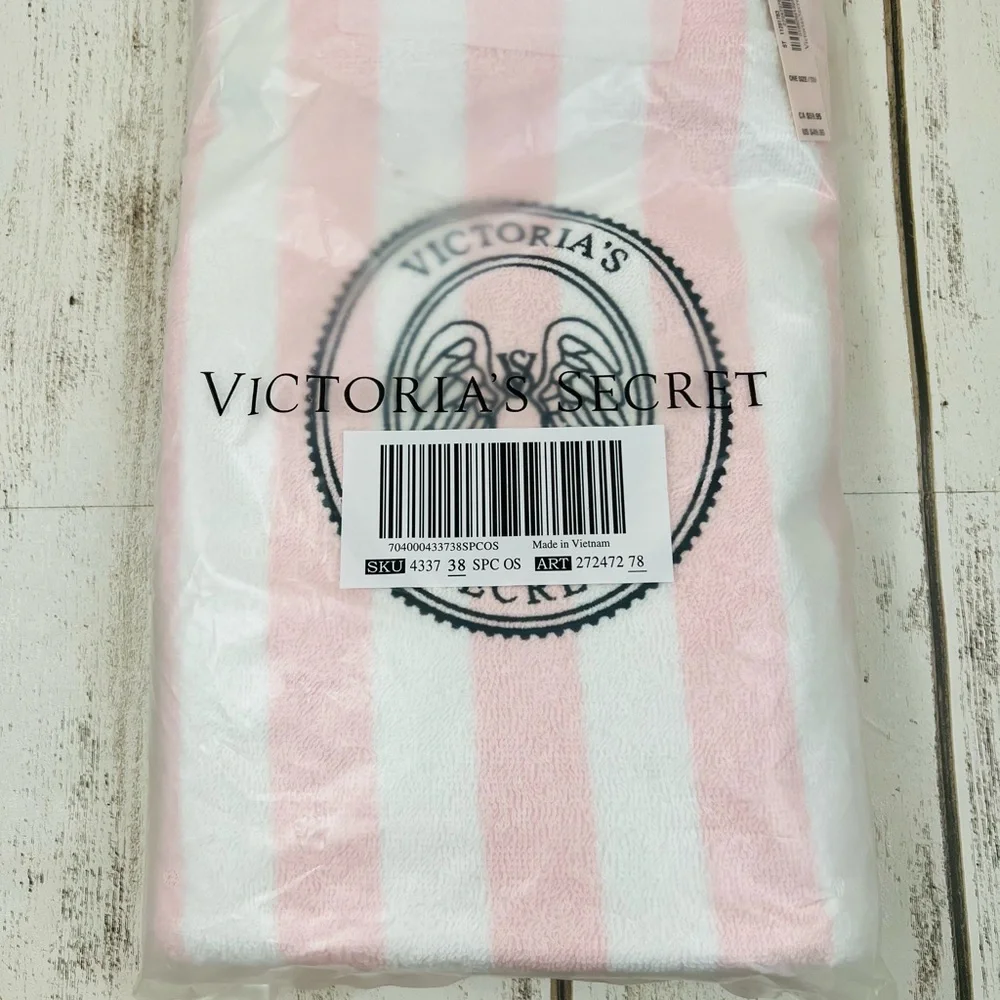 Victoria’s Secret Angel Essentials Terry Beach Tote Bag - Picture 4 of 7